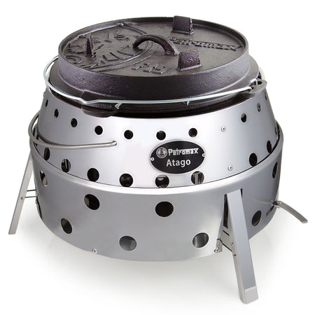 Petromax Atago Set met grill, grillplaat en transporttas - Firesite