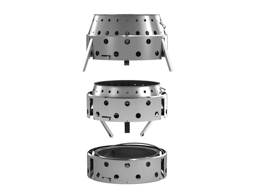 Petromax Atago Set met grill, grillplaat en transporttas - Firesite