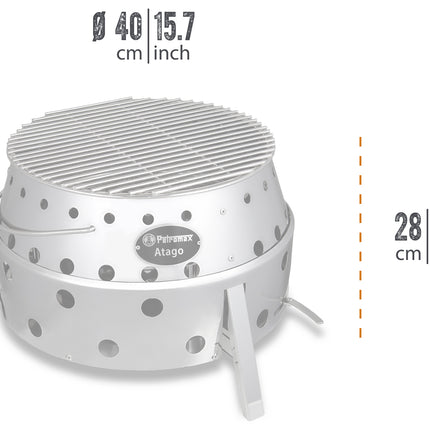 Petromax Atago Set met grill, grillplaat en transporttas
