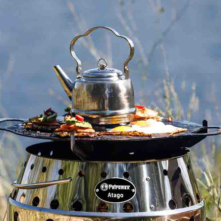 Petromax Atago Set met grill, grillplaat en transporttas - Firesite