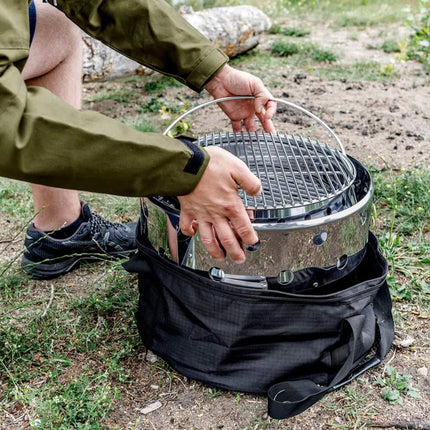 Petromax Atago Set met grill, grillplaat en transporttas