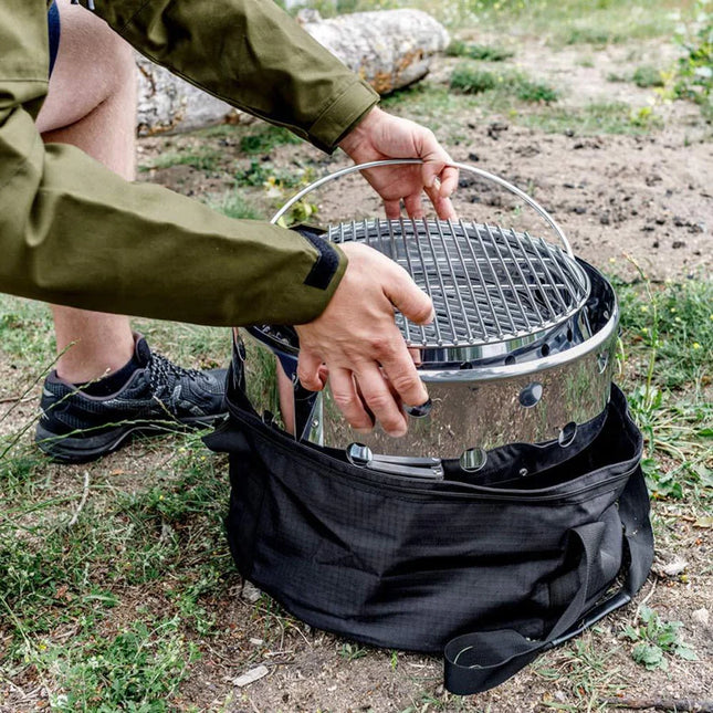 Petromax Atago Set met grill, grillplaat en transporttas