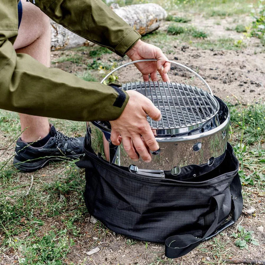 Petromax Atago Set met grill, grillplaat en transporttas - Firesite