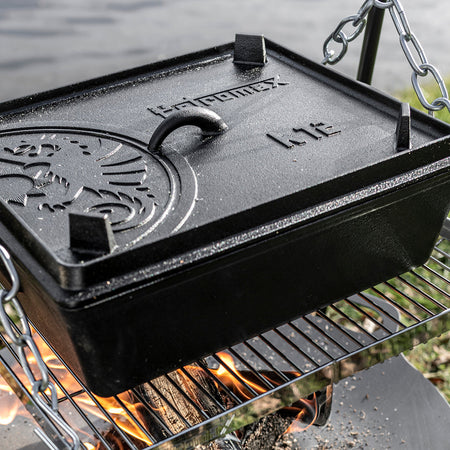 Petromax Broodpan met deksel K12 8L - Firesite