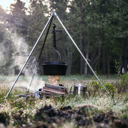 Petromax Driepoot met ketting en haak