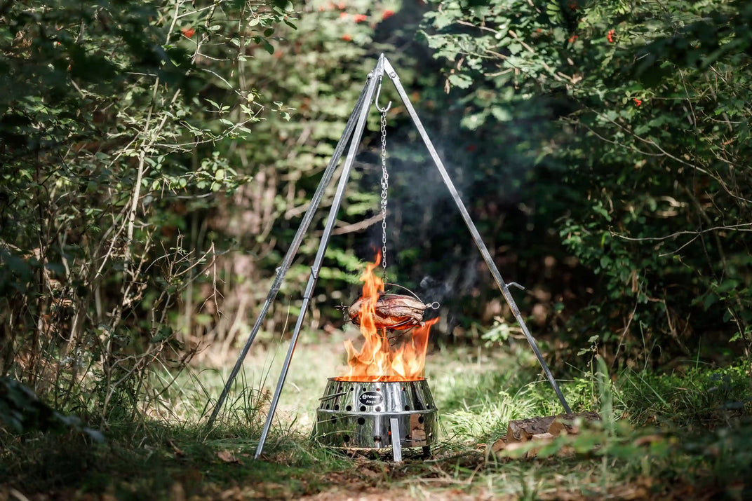 Petromax Driepoot met ketting en haak