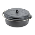Petromax Dutch Oven Essential Line FT6-t gietijzeren pan vlakke bodem 5,5 liter