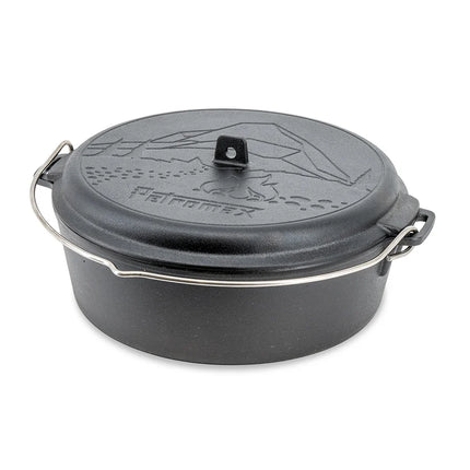 Petromax Dutch Oven Essential Line FT6-t gietijzeren pan 5,5 liter