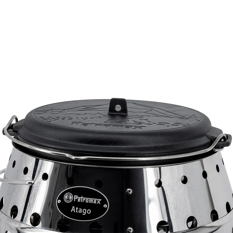 Petromax Dutch Oven Essential Line FT9-t gietijzeren pan 7,5 liter 7