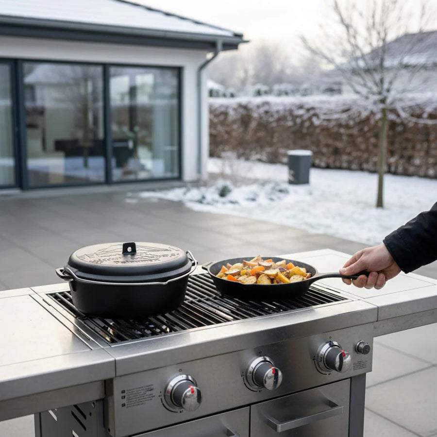 Petromax Dutch Oven Essential Line FT9-t gietijzeren pan 7,5 liter 2