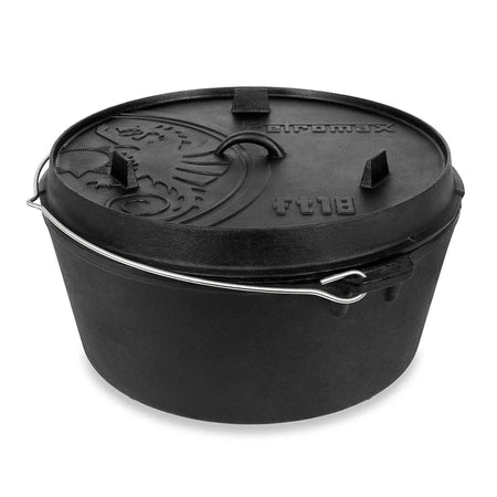 Petromax Dutch Oven FT18 gietijzeren pan met pootjes 16,1 liter - Firesite