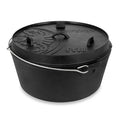 Petromax Dutch Oven FT18 gietijzeren pan met pootjes 16,1 liter