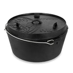 Petromax Dutch Oven FT18 gietijzeren pan met pootjes 16,1 liter