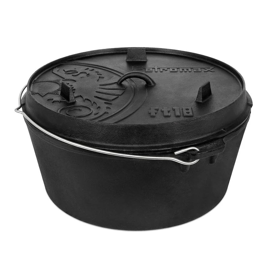 Petromax Dutch Oven FT18-t gietijzeren pan 16,1 liter - Firesite