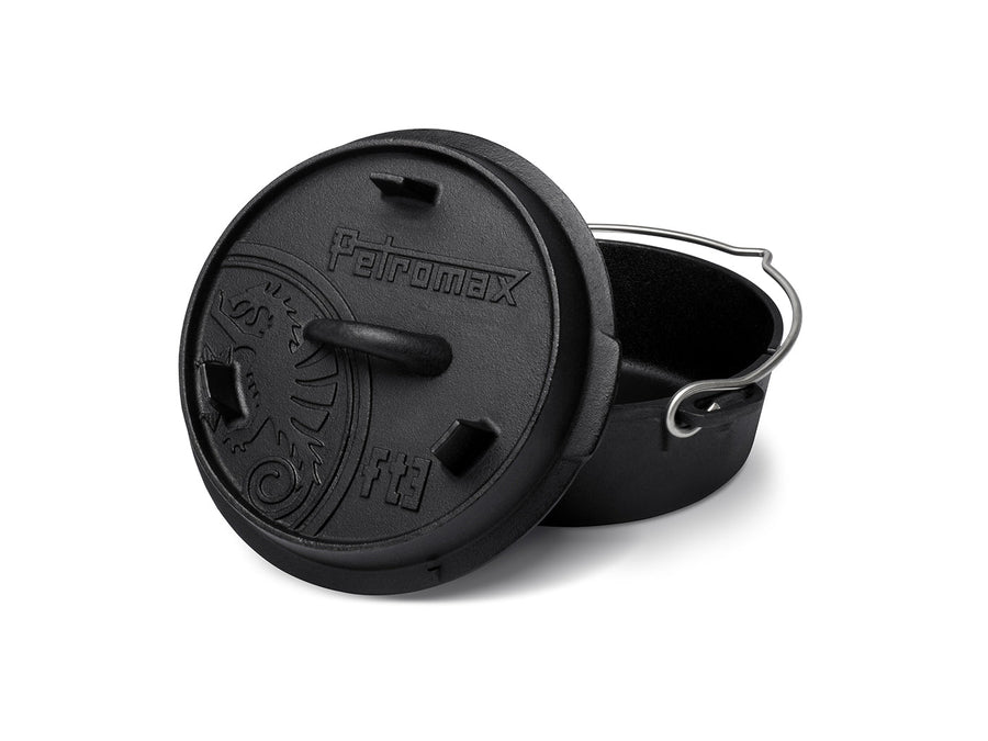 Petromax Dutch Oven FT3-t gietijzeren pan 1,6 liter - Firesite