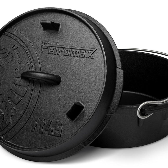 Petromax Dutch Oven FT4.5-t gietijzeren pan 3,5 liter