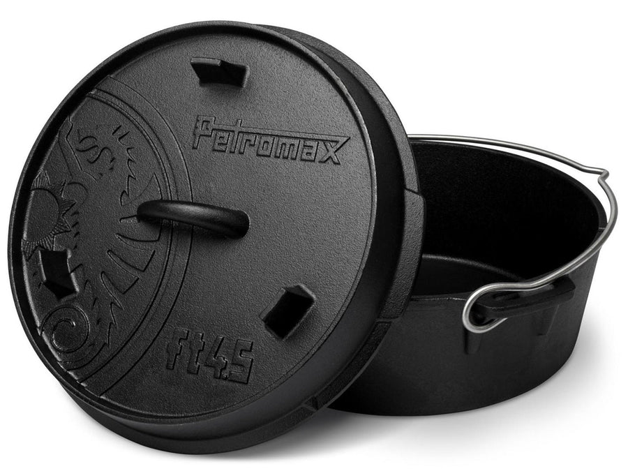 Petromax Dutch Oven FT4.5-t gietijzeren pan 3,5 liter - Firesite