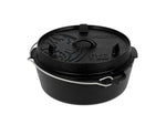 Petromax Dutch Oven FT6-t gietijzeren pan 5,5 liter