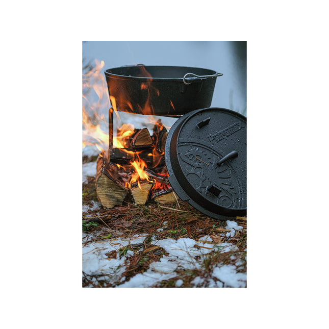 Petromax Dutch Oven FT6-t gietijzeren pan 5,5 liter