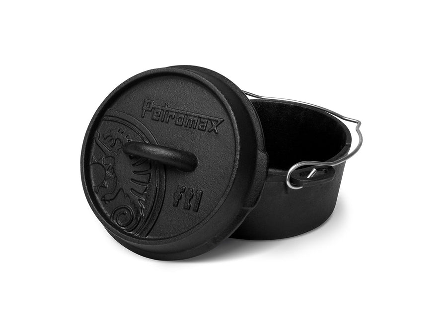 Petromax Dutch Oven FT1-t  gietijzeren pan 0,93 liter - Firesite