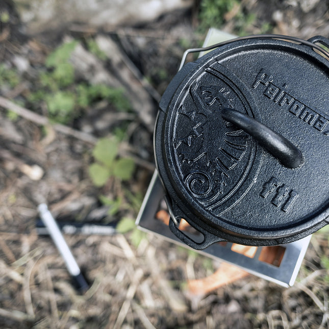 Petromax Dutch Oven FT1-t  gietijzeren pan 0,93 liter