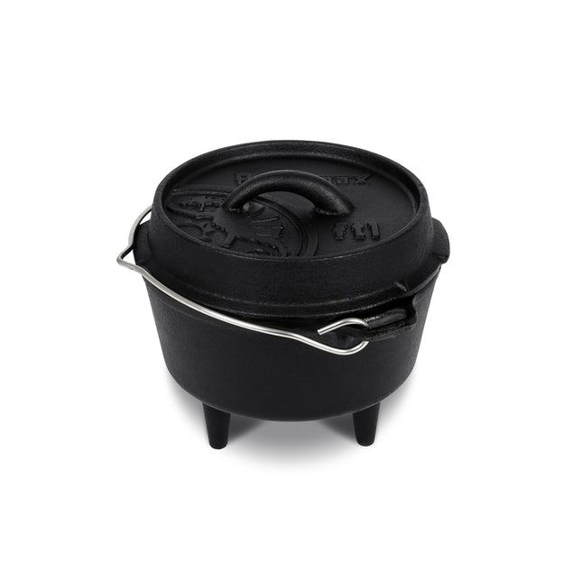 Petromax Dutch Oven FT1 gietijzeren pan met pootjes 0,93 liter