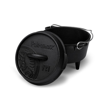 Petromax Dutch Oven FT1 gietijzeren pan met pootjes 0,93 liter