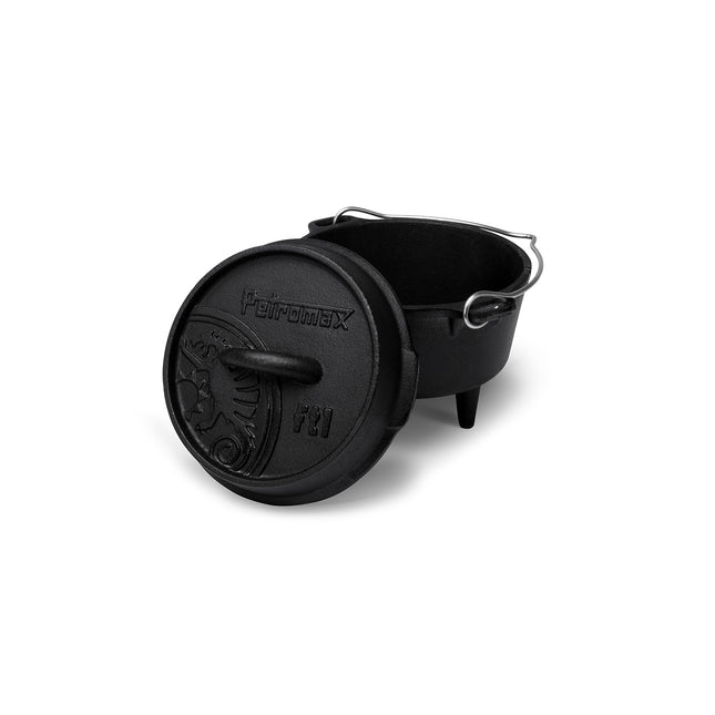 Petromax Dutch Oven FT1 gietijzeren pan met pootjes 0,93 liter