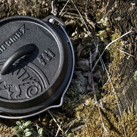 Petromax Dutch Oven FT1 gietijzeren pan met pootjes 0,93 liter - Firesite