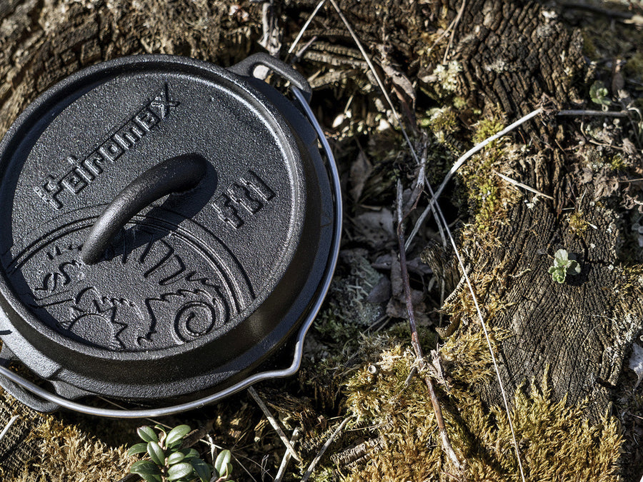 Petromax Dutch Oven FT1 gietijzeren pan met pootjes 0,93 liter - Firesite