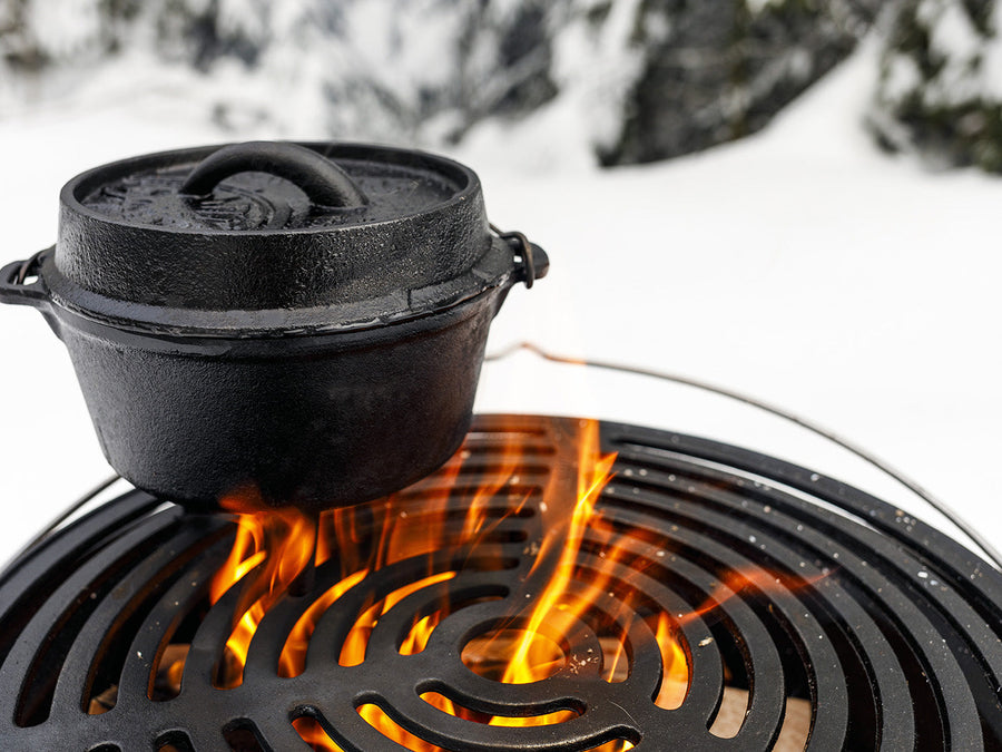 Petromax Dutch Oven FT1 gietijzeren pan met pootjes 0,93 liter - Firesite