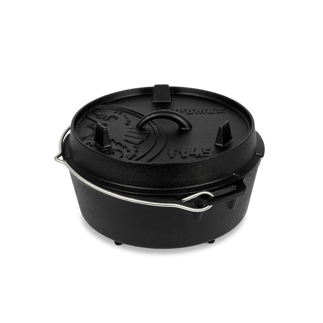 Petromax Dutch Oven FT4.5 gietijzeren pan met pootjes 3,5 liter