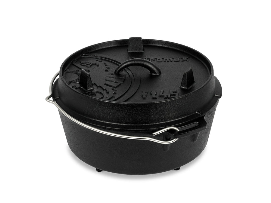 Petromax Dutch Oven FT4.5 gietijzeren pan met pootjes 3,5 liter - Firesite