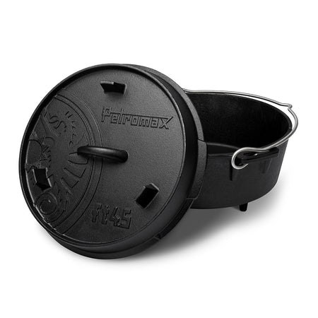 Petromax Dutch Oven FT4.5 gietijzeren pan met pootjes 3,5 liter - Firesite