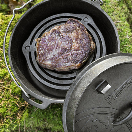 Petromax Dutch Oven FT4.5 gietijzeren pan met pootjes 3,5 liter