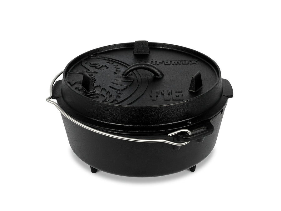 Petromax Dutch Oven FT6 gietijzeren pan met pootjes 5,5 liter - Firesite