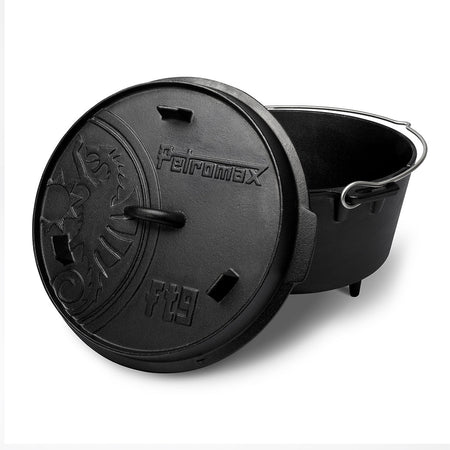 Petromax Dutch Oven FT9 gietijzeren pan met pootjes 7,5 liter - Firesite