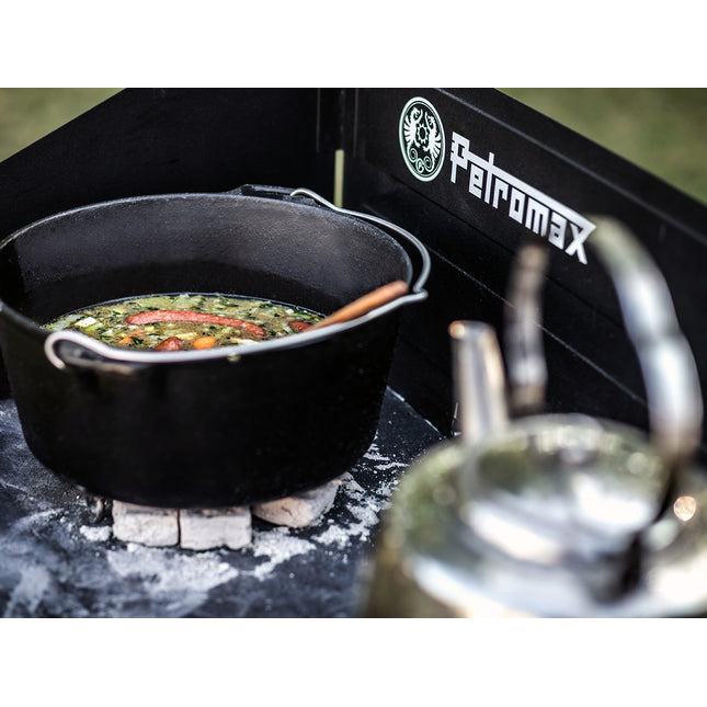 Petromax Dutch Oven FT9 gietijzeren pan met pootjes 7,5 liter