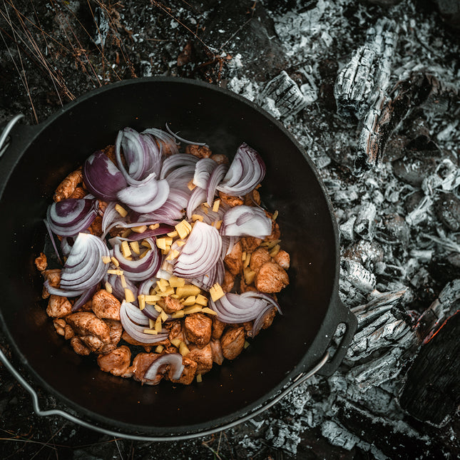 Petromax Dutch Oven FT9 gietijzeren pan met pootjes 7,5 liter