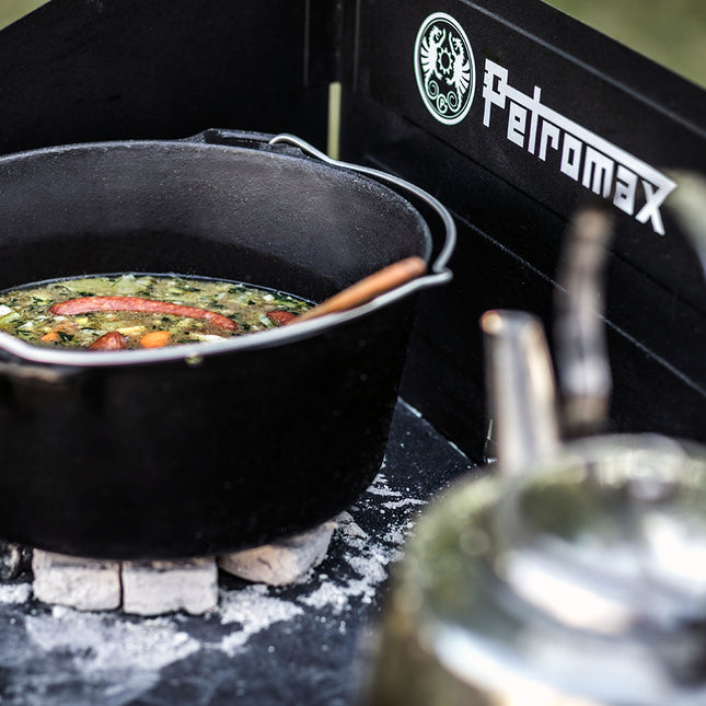 Petromax Dutch Oven FT9 gietijzeren pan met pootjes 7,5 liter