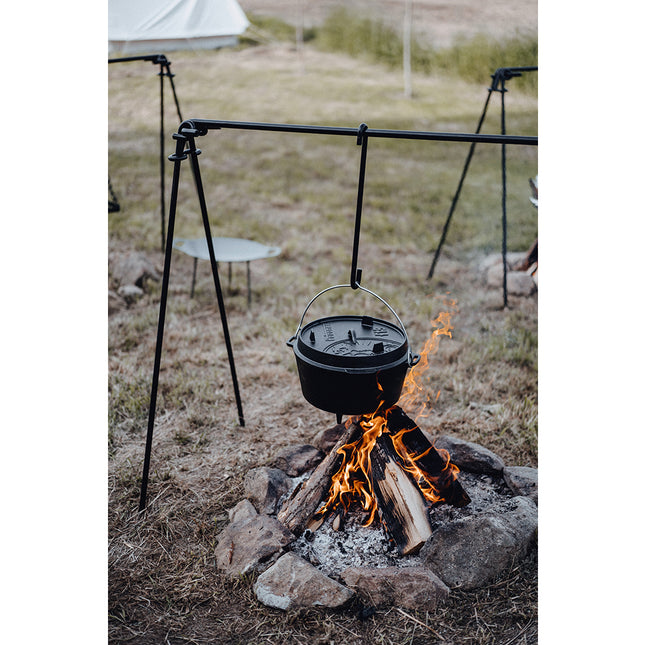 Petromax Dutch Oven FT9 gietijzeren pan met pootjes 7,5 liter