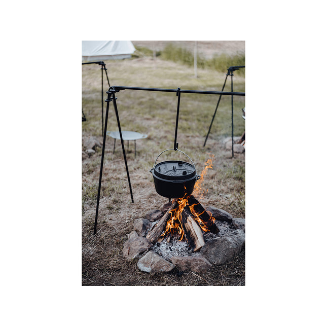 Petromax Dutch Oven FT9 gietijzeren pan met pootjes 7,5 liter