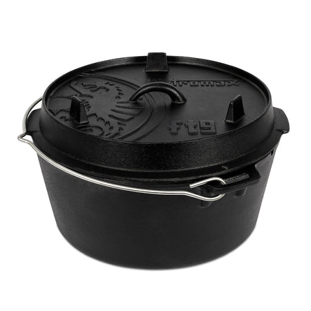 Petromax Dutch Oven FT9-t gietijzeren pan 7,5 liter - Firesite