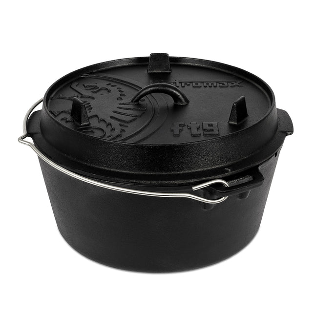 Petromax Dutch Oven FT9-t gietijzeren pan 7,5 liter