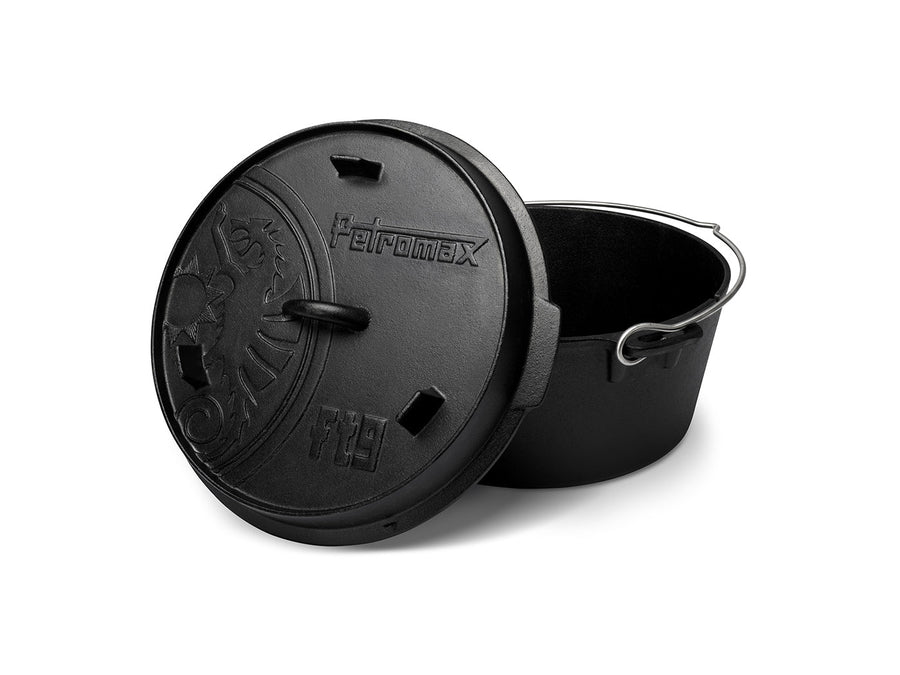 Petromax Dutch Oven FT9-t gietijzeren pan 7,5 liter - Firesite