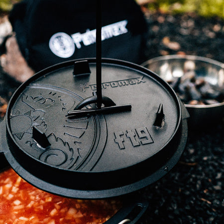 Petromax Dutch Oven FT9-t gietijzeren pan 7,5 liter - Firesite