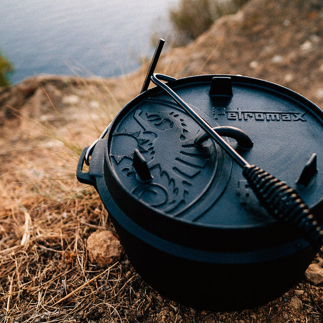 Petromax Dutch Oven FT9-t gietijzeren pan 7,5 liter