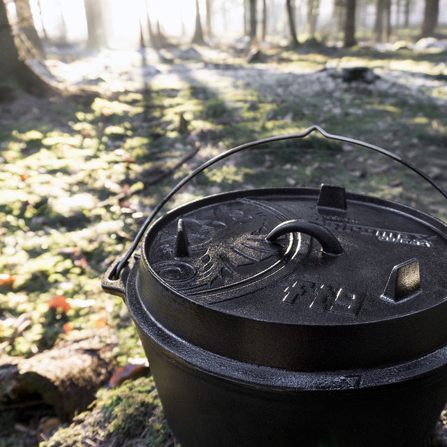 Petromax Dutch Oven FT9-t gietijzeren pan 7,5 liter