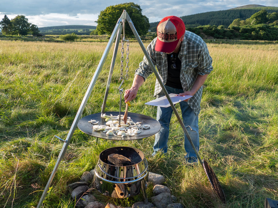 Petromax Hangend Grillplaat 56 cm - Firesite