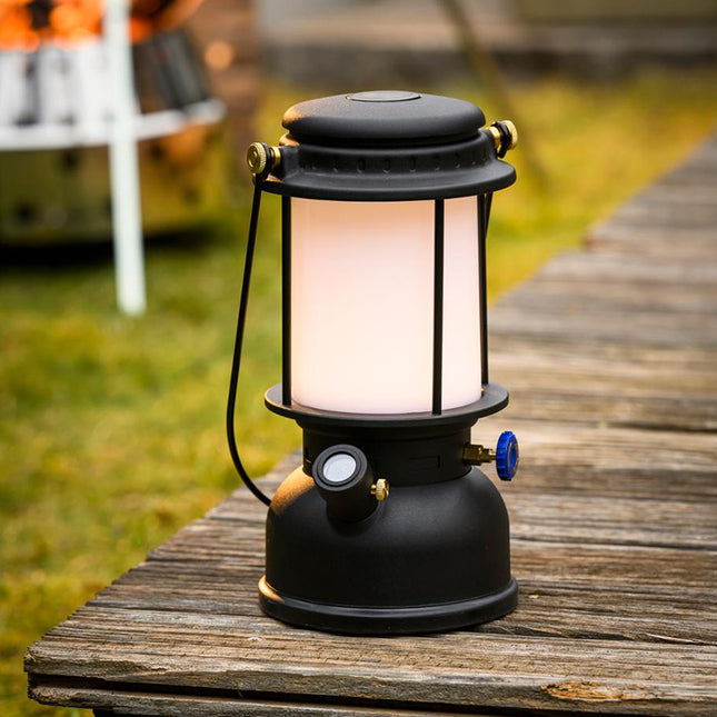 Petromax LM500 LED-lantaarn & tas & batterijen